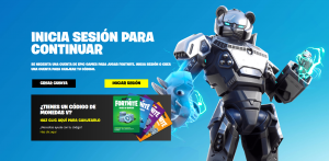 Canjear código Fortnite